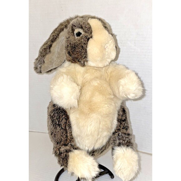 Folkmanis Dutch Bunny Rabbit Plush Full Body Puppet Childs Play Pretend Show - Picture 3 of 11